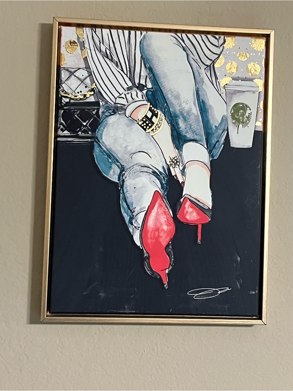 Bundle of Chanel Framed Wall Art - Picture 3 of 4